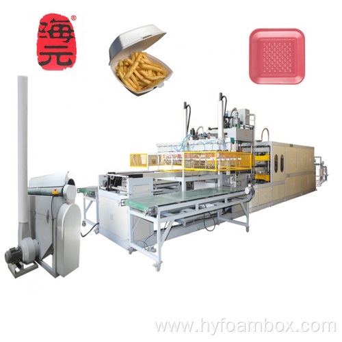 Styrofoam Fast Food Box Production Line